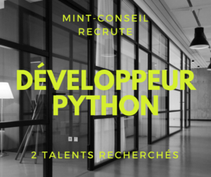 Développeur Python pour le secteur Finance