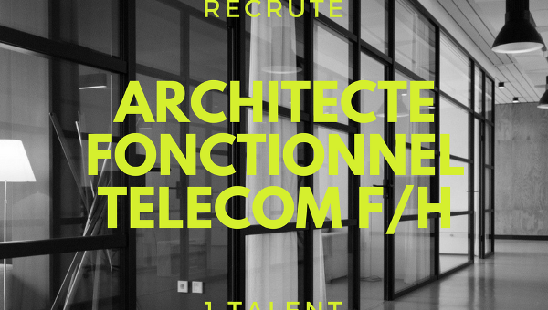 Consultant Architecte fonctionnel de Services Telecom