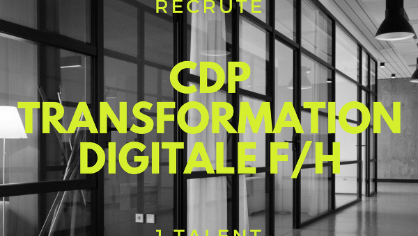 Chef de projet transformation digitale